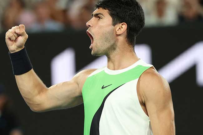 ඔස්ට්‍රේලියානු විවෘත ටෙනිස් ශූරතාව කාලෝස් ඇල්කරේස්ට 