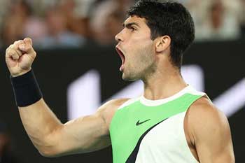 ඔස්ට්‍රේලියානු විවෘත ටෙනිස් ශූරතාව කාලෝස් ඇල්කරේස්ට 