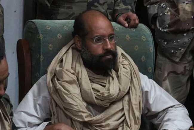 ලිබියාවේ හිටපු නායක කර්නල් ගඩාෆිගේ පුත්‍රයා වෙඩිතැබීමකින් මරුට