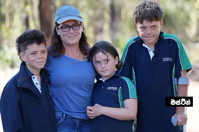 පැය 4ක් පුරා මුහුදේ පිහිනා පවුල බේරාගත් වීර පුතෙක්