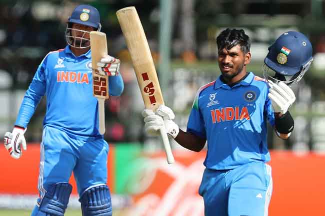 ඉන්දියාව යොවුන් ලෝක කුසලාන අවසන් සටනට