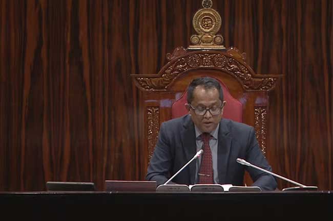 මහජන හදිසි තත්ත්වයක් ප්‍රකාශයට පත් කිරීම වැඩි ඡන්දයෙන් සම්මත වෙයි