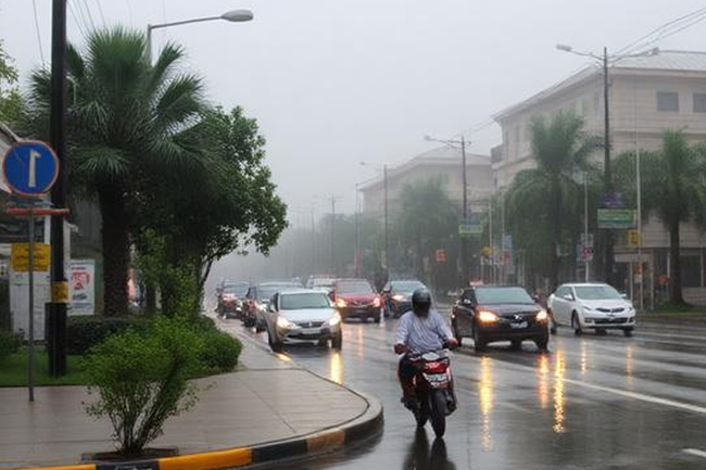 ප්‍රදේශ කිහිපයකට අද විටින් විට වැසි