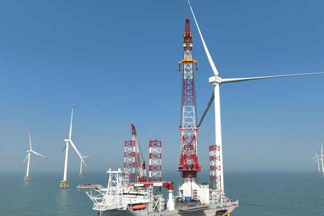 මුහුදේ ඉදිකළ ලොව ප්‍රථම මෙ.වො. 20ක ටර්බයිනයේ මෙහෙයුම් අරඹයි