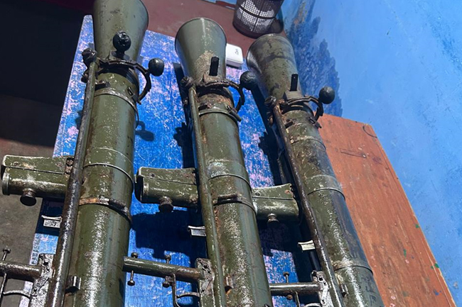 මඩකලපුවෙන් රොකට් ලෝන්චර් 3ක් හමුවෙයි