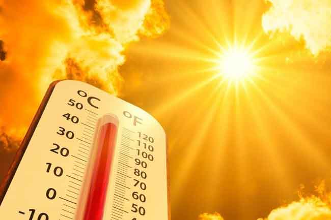 උපරිම උෂ්ණත්වය සෙල්සියස් අංශක 34.7 ක්