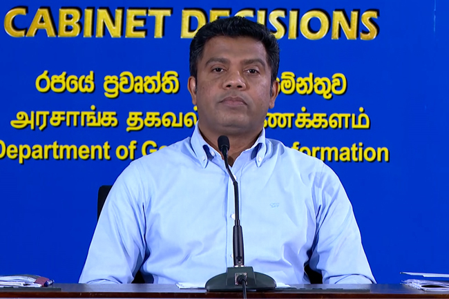 කැබිනට් තීරණ මෙතැනින්