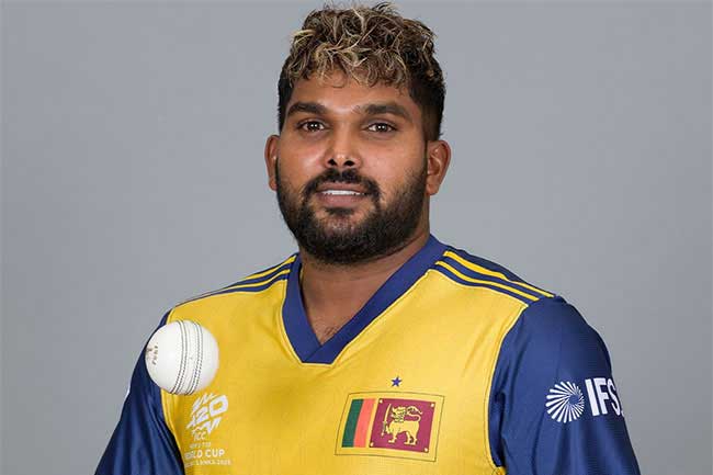 වනිඳු T20 ලෝක කුසලානයෙන් ඉවතට