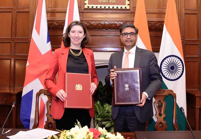 ඉන්දු - බ්‍රිතාන්‍ය සමාජ ආරක්ෂණ ගිවිසුමක්