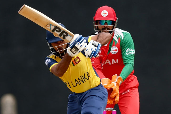 ඕමානයට ශ්‍රී ලංකාවෙන් ලකුණු 226ක ඉලක්කයක් 