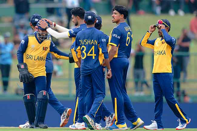 ලෝක කුසලාන සටනේ ශ්‍රී ලංකාව අපරාජිතව ඉදිරියට