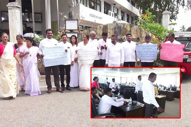  පූජ්‍ය කස්සප හිමිගේ නම පැවසූ ආකාරයේ ගැටලුවක් නිසා උණුසුම් වූ කැස්බෑව නගර සභාව