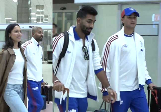 පසමිතුරු සටනට ඉන්දීය කණ්ඩායම දිවයිනට