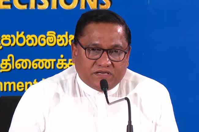 කැබිනට් තීරණ මෙතැනින්