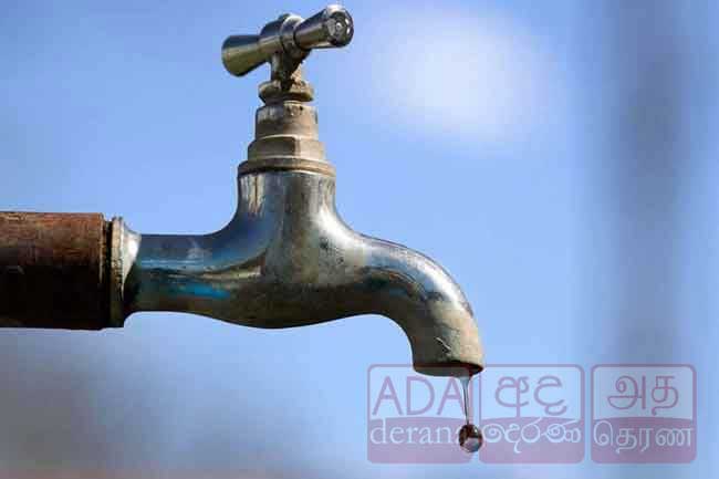 අඹතලේ සිට දෙහිවල දක්වා ප්‍රධාන ජල සැපයුම් මාර්ගයේ හදිසි බිඳවැටීමක්