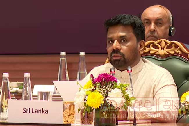 ජනාධිපති AI රාජ්‍ය නායක සැසිය අමතයි