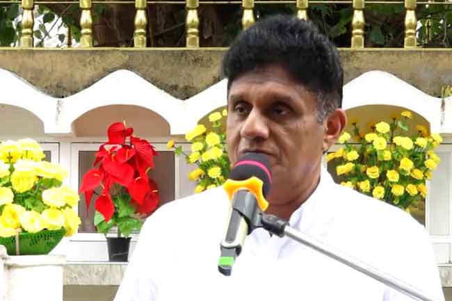 බුදුදහමට හෝ ආගමික නායකයන්ට අපහාස කිරීමට අයිතියක් නැහැ - සජිත් ප්‍රේමදාස 