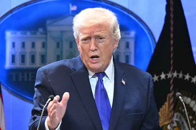 ගෝලීය තීරු බද්ද සියයට 10 සිට සියයට 15 දක්වා ඉහළ දැමීමට ට්‍රම්ප්ගෙන් තීරණයක්