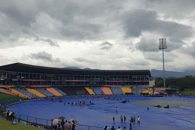 ශ්‍රී ලංකා - එංගලන්ත තරගයට වැස්සෙන් බාධා ඇති වෙයි ද? 