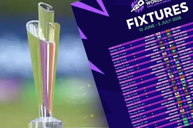 T20 කාන්තා ලෝක කුසලාන කාලසටහන එළිදක්වයි