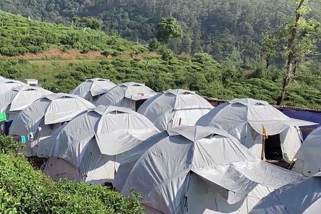 දිට්වා නිසා තෙමසක් මුළුල්ලේ කූඩාරම්වලට කොටුවූ ගමක්