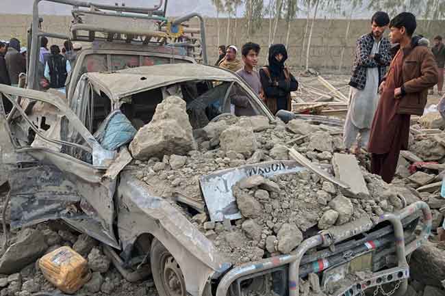 පාකිස්තාන ප්‍රහාරයෙන් ඇෆ්ගනිස්තානයේ 100කට වැඩි පිරිසක් මරුට