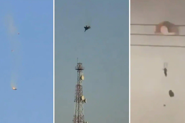 කුවේටයේදී ජෙට් යානයක්  කඩා වැටෙයි