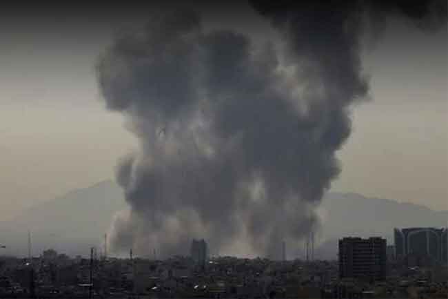 ඊශ්‍රායල ගුවන් ප්‍රහාරයකින් ඉරාන රජයේ ජ්‍යෙෂ්ඨයින් කිහිපදෙනෙකු මරුට