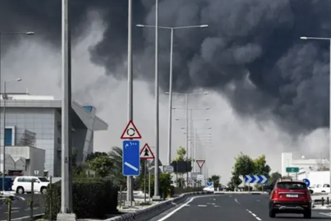 ඉරාන ප්‍රහාරක යානා දෙකක් කටාර් හමුදාව බිම හෙළයි