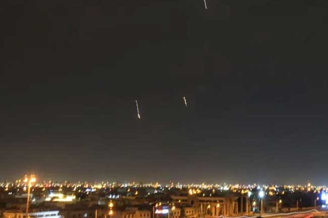 මැදපෙරදිග විශාලතම අමෙරිකානු හමුදා කඳවුරට ඉරාන බැලස්ටික් මිසයිල ප්‍රහාරයක් 