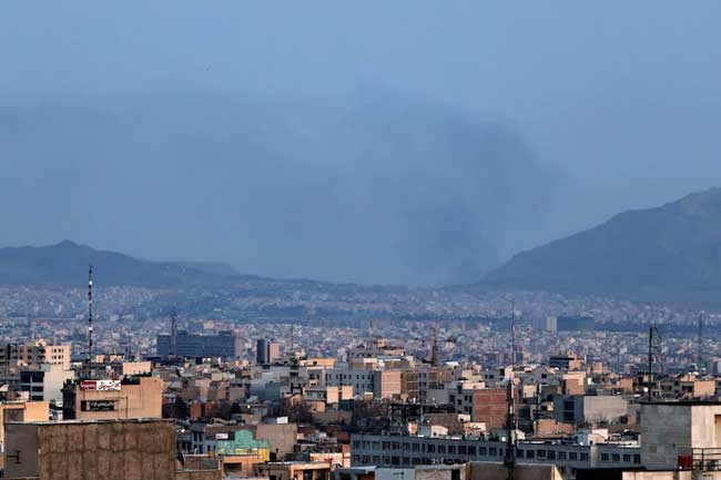 ඉරානයෙන් ඊශ්‍රායලයට මිසයිල ප්‍රහාරයක්