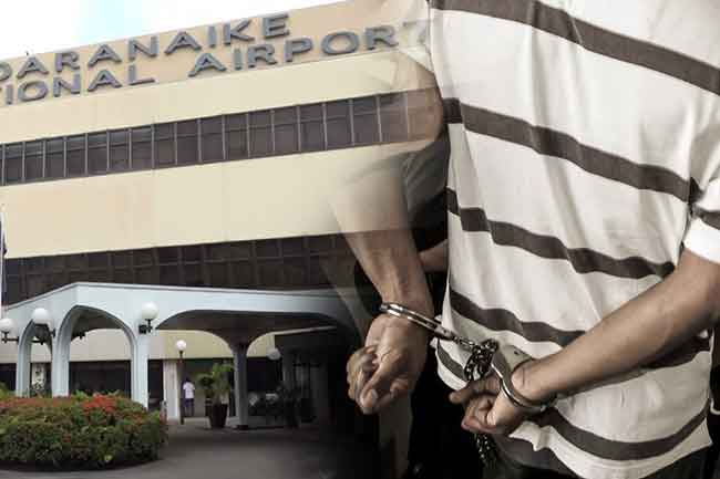 කුෂ් සහ හෂිස් කිලෝ 11ක් සමග සැකකරුවෙකු කටුනායකදී අත්අඩංගුවට