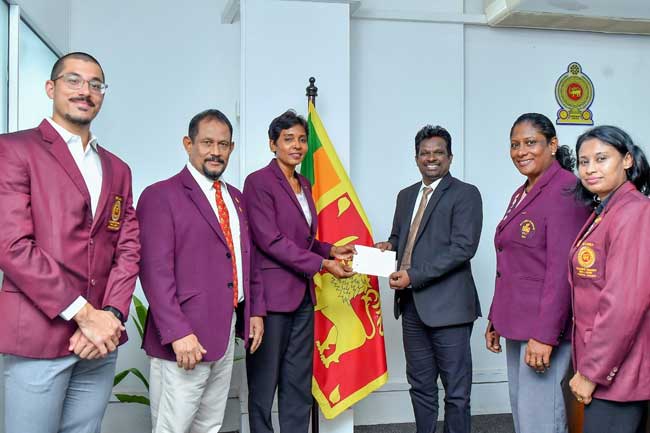 Rebuilding Sri Lanka අරමුදලට ශ්‍රී ලාංකික ඔලිම්පික් ක්‍රීඩකයන්ගෙන් මූල්‍යමය පරිත්‍යාගයක්