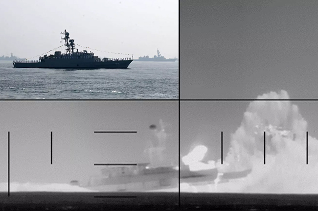 IRIS Dena නෞකාවට එල්ල කළ ප්‍රහාරය ගැන තවත් තොරතුරු 