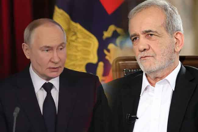 ඉරාන සහ රුසියානු ජනපතිවරුන් අතර සාකච්ඡාවක්