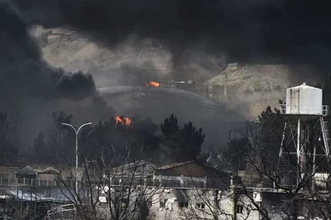 ඉරානයේ ස්ථාන තුනකට ඊශ්‍රායලයෙන් ප්‍රහාර 