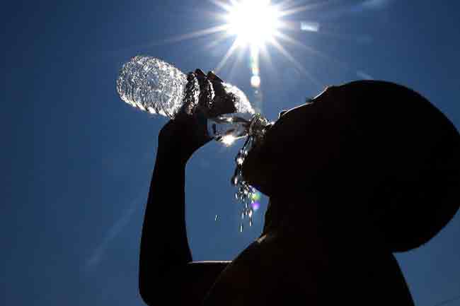 උණුසුම් කාලගුණයක් ගැන අවවාදාත්මක නිවේදනයක්