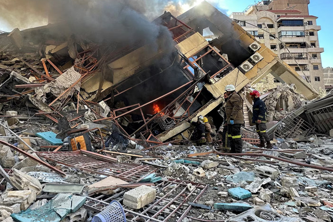 යුද ගැටුම් හමුවේ ලෙබනනයේ පුද්ගලයින්  ලක්ෂ 7ක් අවතැන් වෙයි