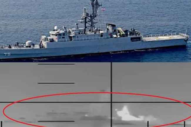 ඉරාන නැවට ප්‍රහාර එල්ල කරන බව මෙරටට නොදැන්වූ බව ඇමති කියයි