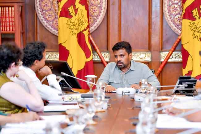 වාණිජමය නොවන ආයතන සම්බන්ධයෙන් පත්කළ නිලධාරි කමිටුව ජනපති හමුවෙයි