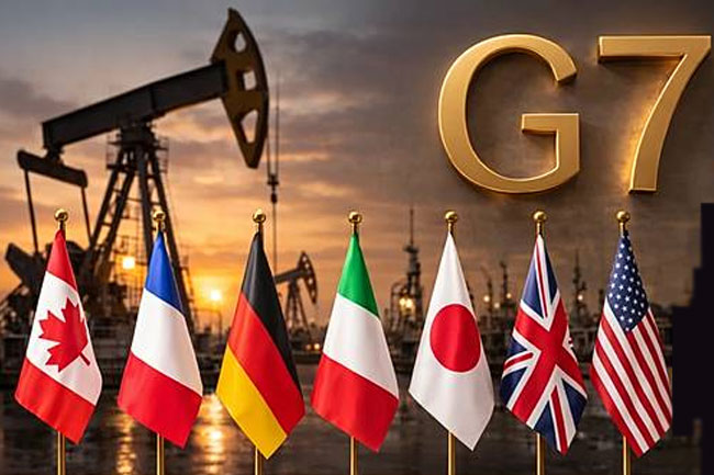 ඉහළ යන තෙල් මිල පාලනයට G7 රටවල් තෙල් සංචිත මුදා හැරීමට එකඟ වෙයි