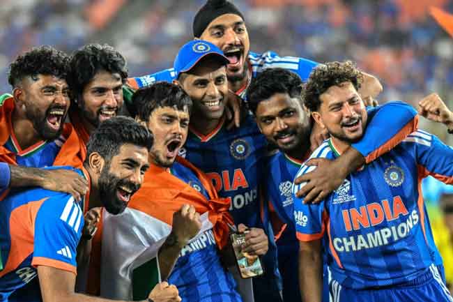 T20  ලෝක ශූර ඉන්දියාවට ඩොලර් 2,639,423ක ත්‍යාග මුදලක්