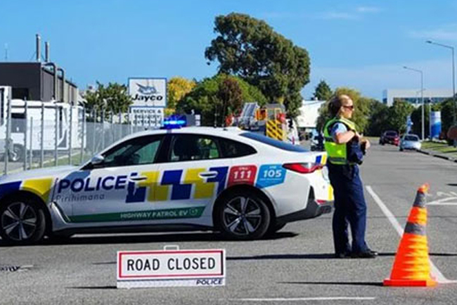 නවසීලන්තයේ ගුවන්තොටුපොළක් අසලින් අධි අවදානම් පුපුරණ ද්‍රව්‍ය හමුවෙයි