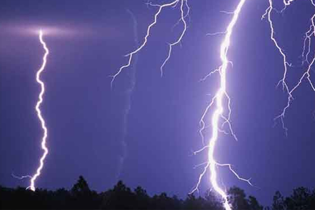 ප්‍රබල අකුණු පිළිබඳ අවවාදාත්මක නිවේදනයක්