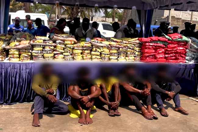 මත්ද්‍රව්‍ය සහ ආයුධ සමග අත්අඩංගුවට ගත් අය‌ගේ තොරතුරු හෙළි වෙයි 