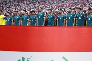 යුද ගිනි මැද ඉරාක පාපන්දු කණ්ඩායම මෙක්සිකෝවට 