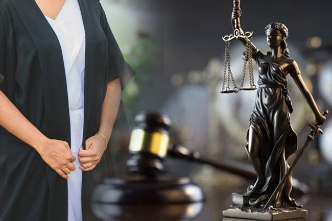 නීතිඥවරියකගේ නීතිඥ භාවය අහෝසි කර අත්හිටවූ සිරදඬුවමකුත් නියම කරයි