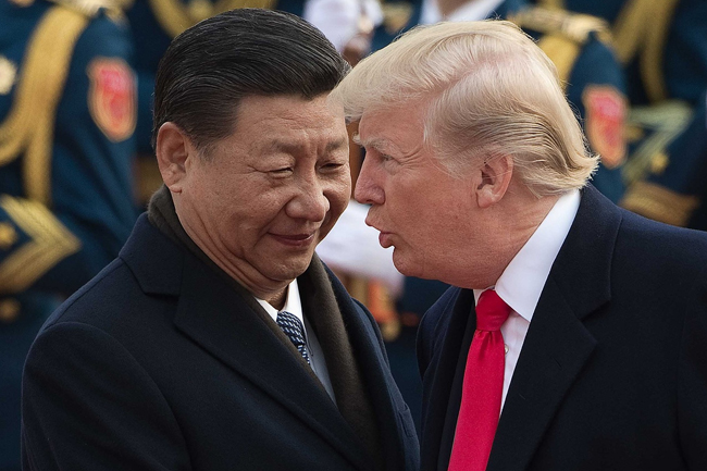 සමුළුව මසකින් කල් දමන්නැයි ට්‍රම්ප් චීන ජනපතිගෙන් ඉල්ලයි