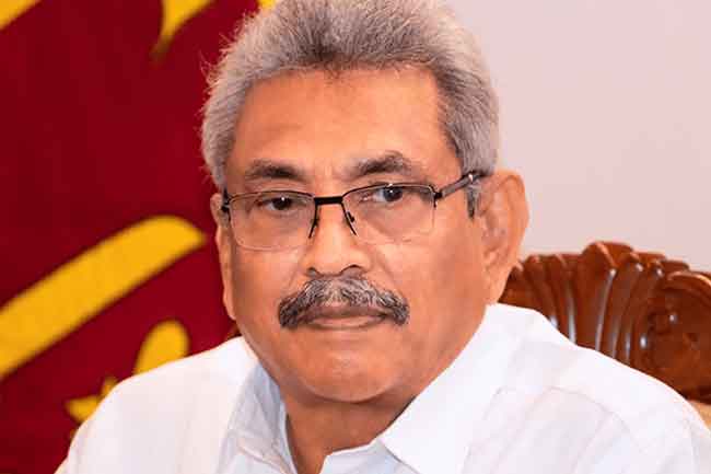 හිටපු ජනපති ගෝඨාභය රාජපක්ෂ අල්ලස් කොමිසමට