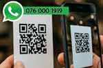 QR ලියාපදිංචියට WhatsApp අංකයක්